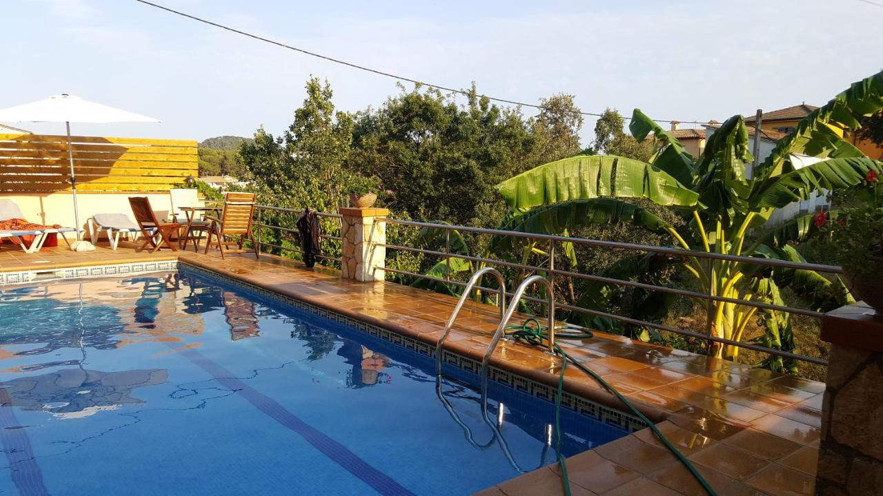 Casita Con Piscina Y Barbacoa Privada Villa Blanes Buitenkant foto