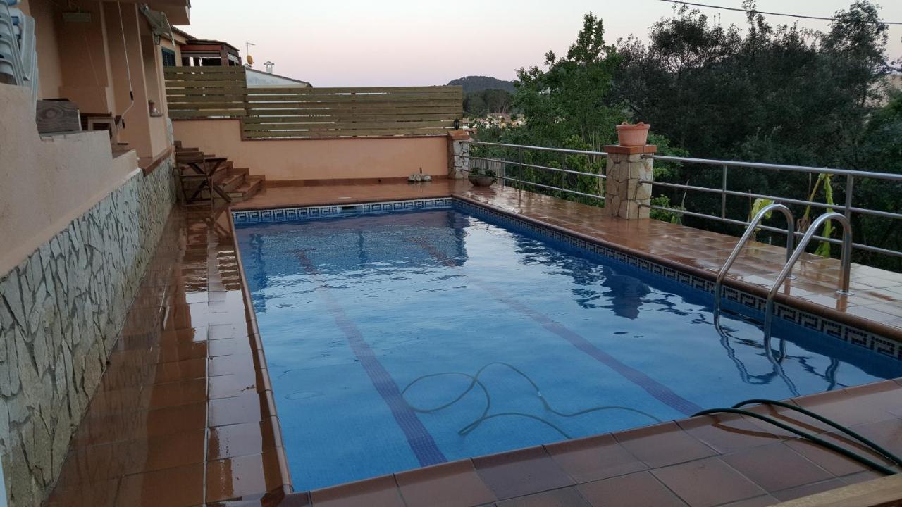 Casita Con Piscina Y Barbacoa Privada Villa Blanes Buitenkant foto