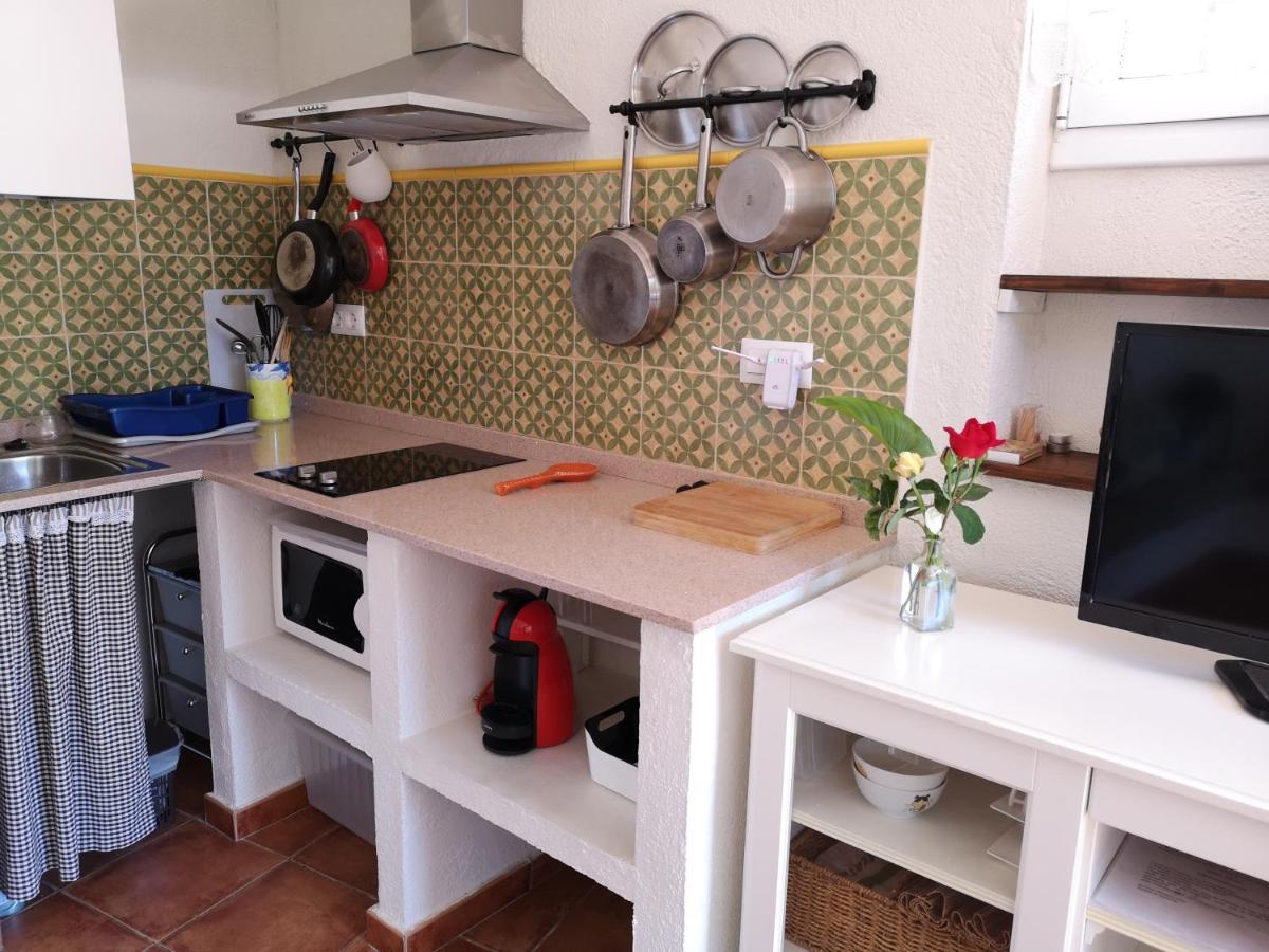 Casita Con Piscina Y Barbacoa Privada Villa Blanes Buitenkant foto