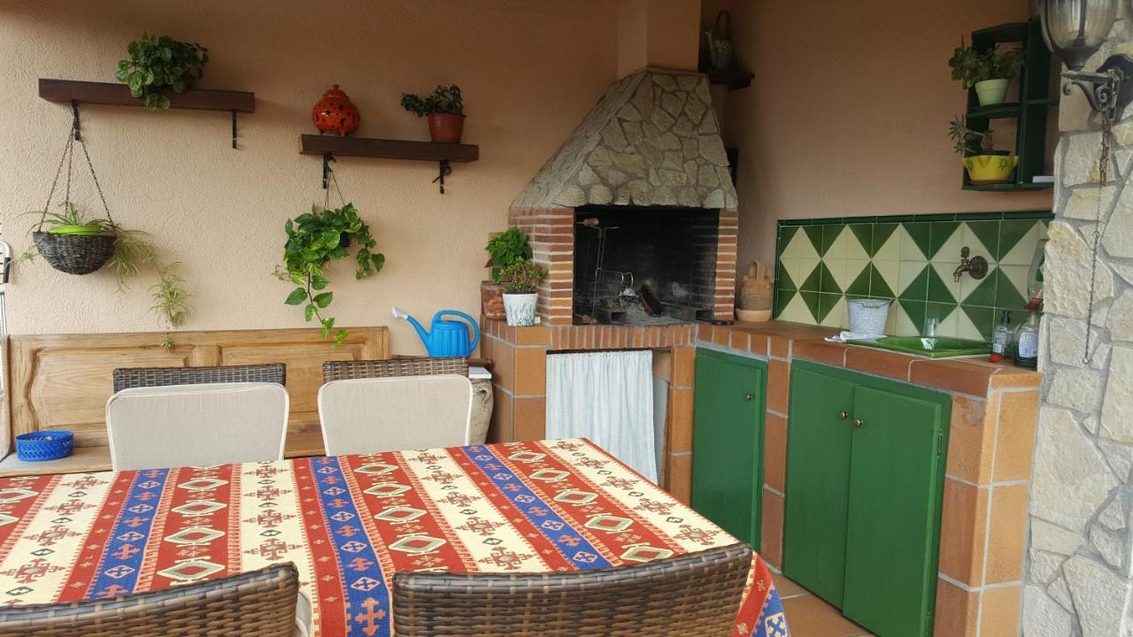 Casita Con Piscina Y Barbacoa Privada Villa Blanes Buitenkant foto